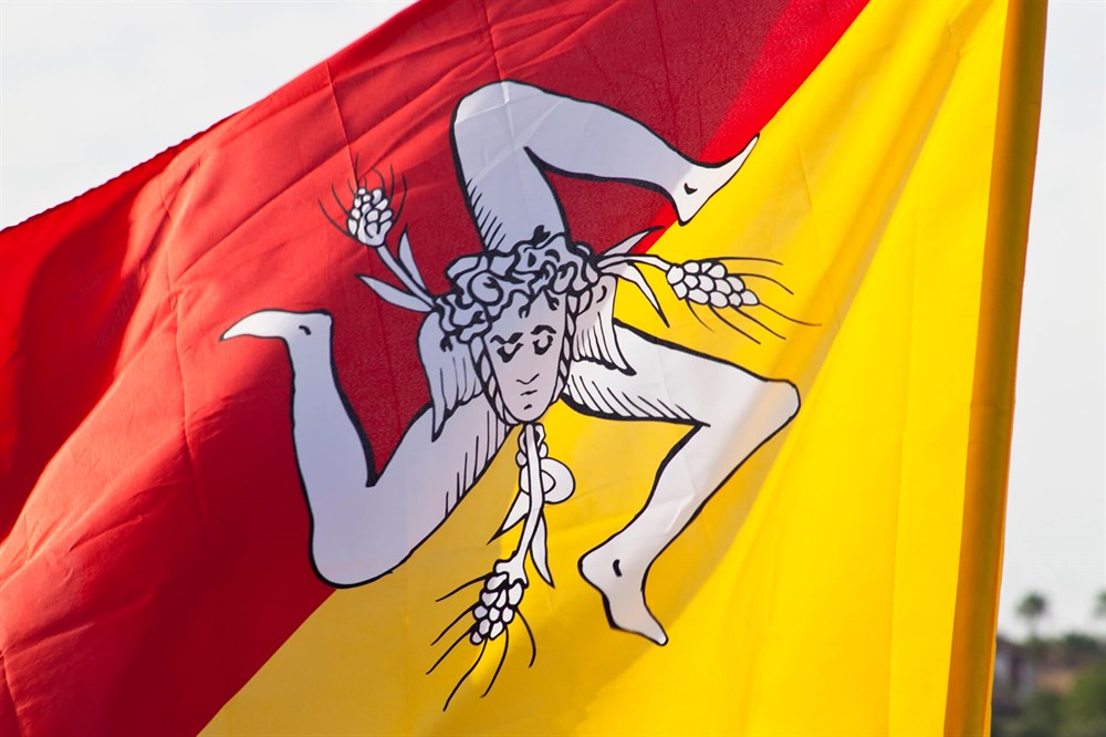 The Sicilian Flag The Thinking Traveller